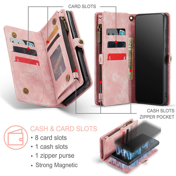 CaseMe Samsung Galaxy S20 Plus Wallet Case with Wrist Strap