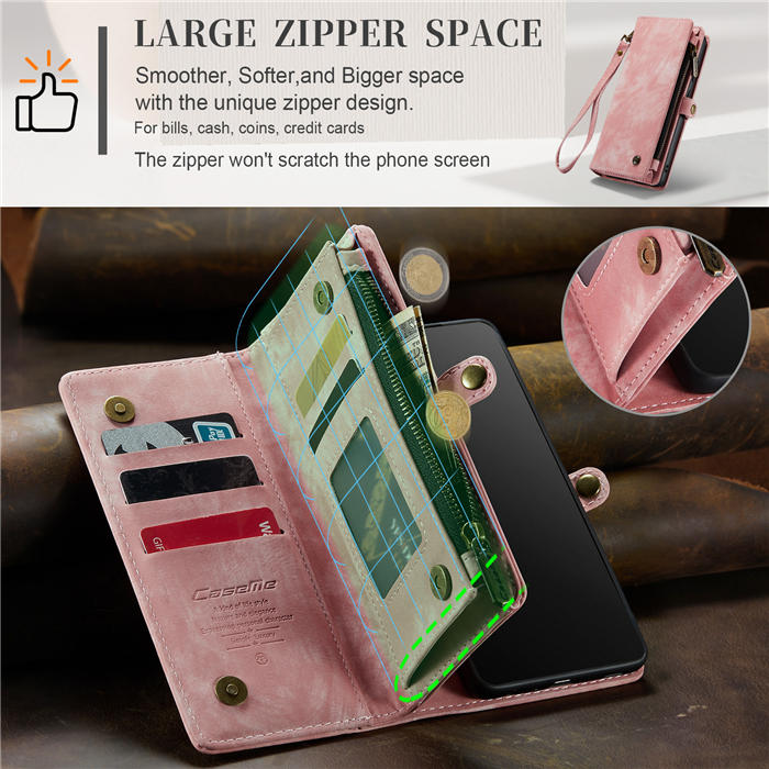 CaseMe Samsung Galaxy S20 Plus Wallet Case with Wrist Strap