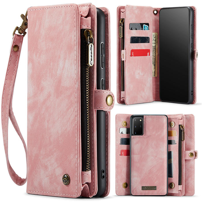 CaseMe Samsung Galaxy S20 Plus Wallet Case with Wrist Strap
