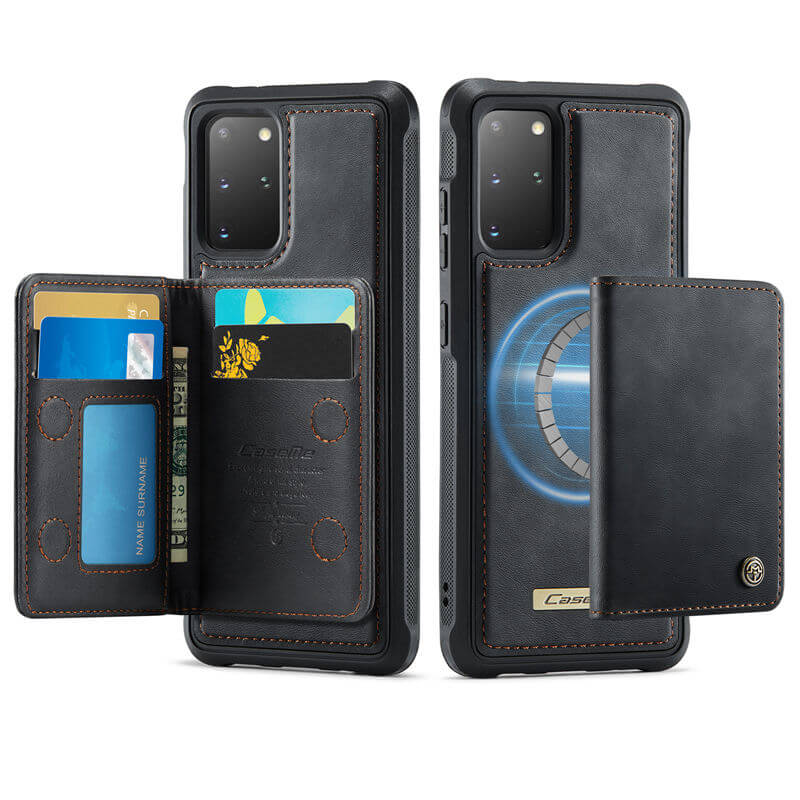 CaseMe Samsung Galaxy S20 Plus 2-in-1 Magnetic Wallet Case