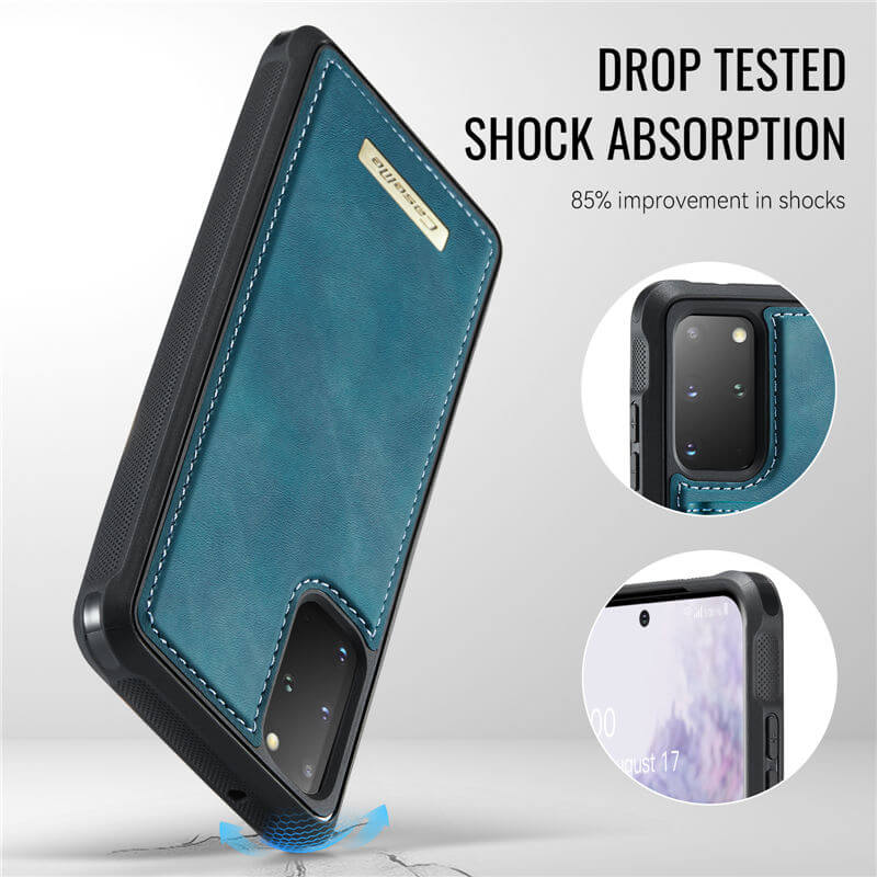 CaseMe Samsung Galaxy S20 Plus 2-in-1 Magnetic Wallet Case