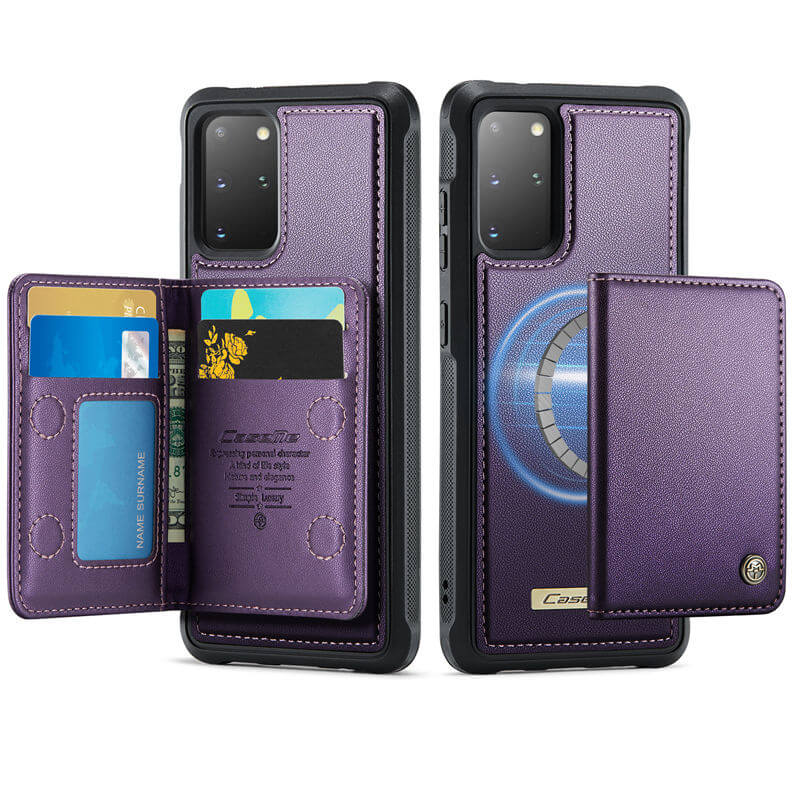 CaseMe Samsung Galaxy S20 Plus 2-in-1 Magnetic Wallet Case