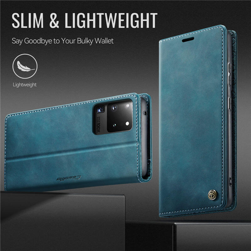 CaseMe Samsung Galaxy S20 Ultra Magnetic Wallet Case with RFID Blocking