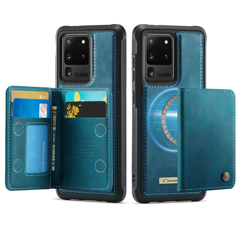 CaseMe Samsung Galaxy S20 Ultra 2-in-1 Magnetic Wallet Case