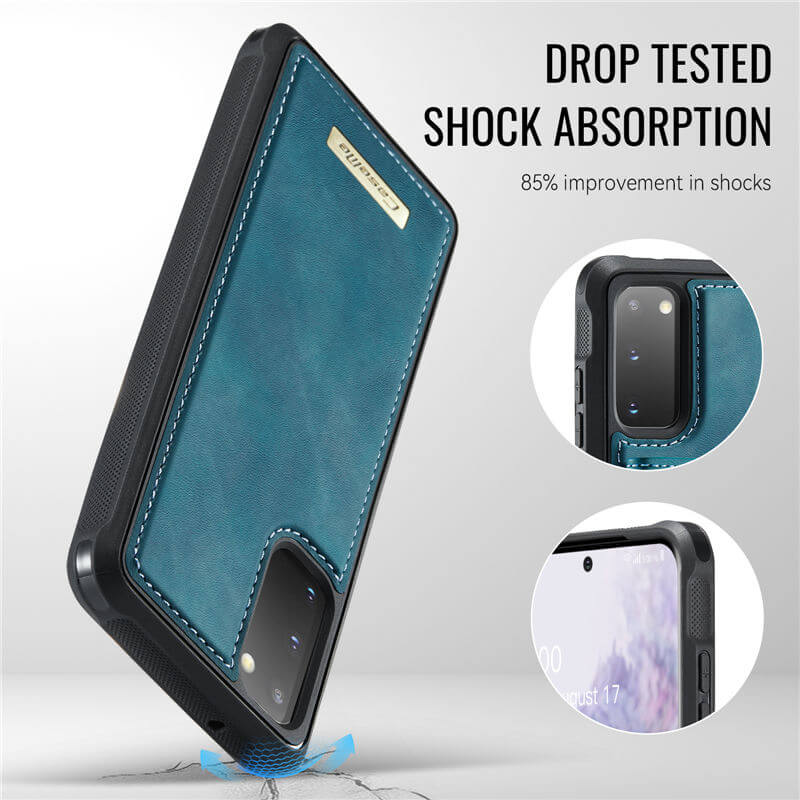 CaseMe Samsung Galaxy S20 2-in-1 Magnetic Wallet Case