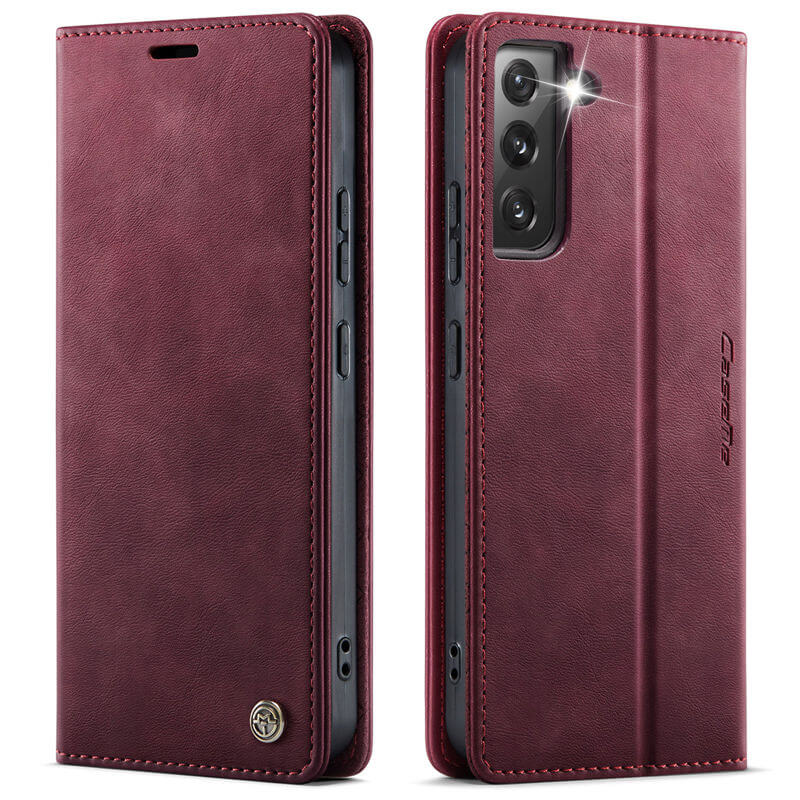 CaseMe Samsung Galaxy S22 Plus Magnetic Wallet Case with RFID Blocking