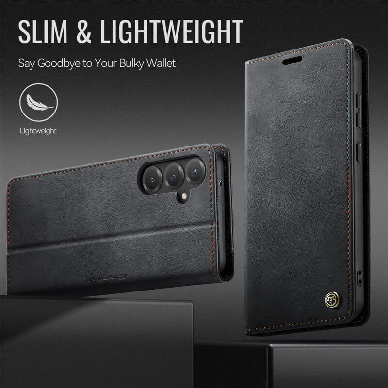 CaseMe Samsung Galaxy S23 FE Magnetic Wallet Case with RFID Blocking