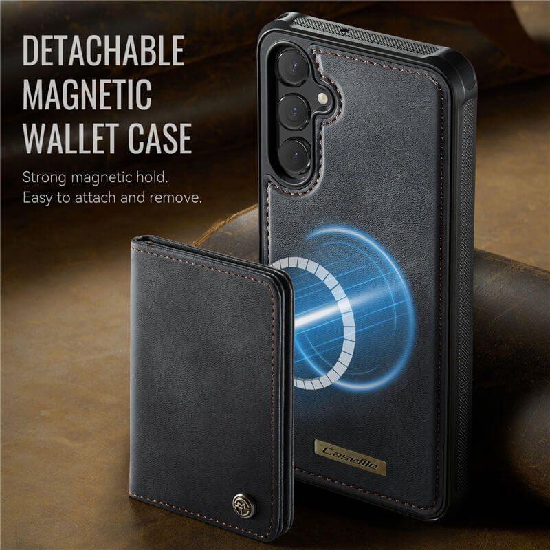 CaseMe Samsung Galaxy S23 FE 2-in-1 Magnetic Wallet Case