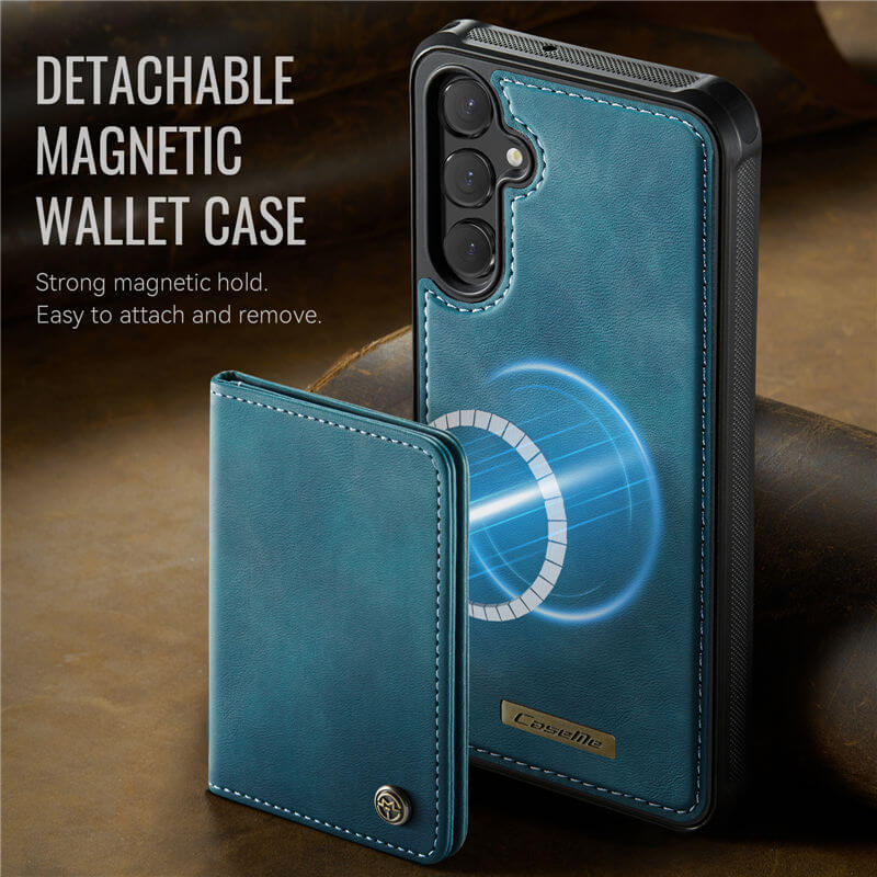 CaseMe Samsung Galaxy S23 FE 2-in-1 Magnetic Wallet Case