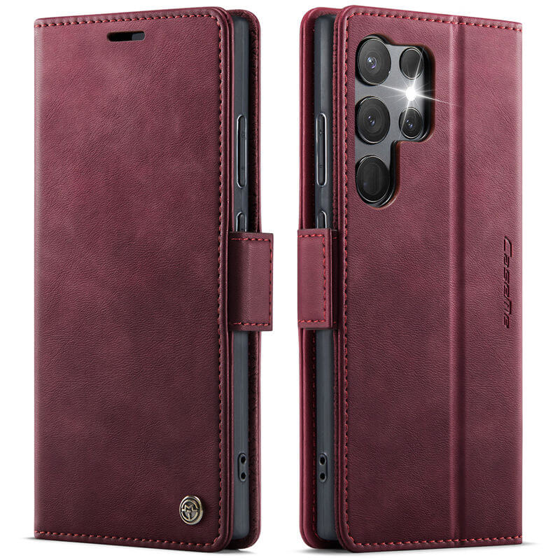 CaseMe Samsung Galaxy S23 Ultra Magnetic Wallet Case with RFID Blocking