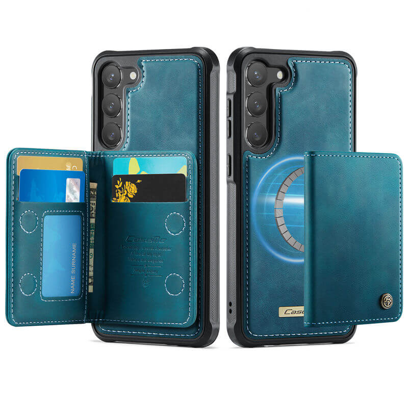 CaseMe Samsung Galaxy S23 Plus 2-in-1 Magnetic Wallet Case