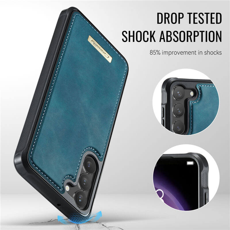 CaseMe Samsung Galaxy S23 Plus 2-in-1 Magnetic Wallet Case