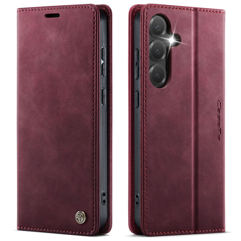 CaseMe Samsung Galaxy S24 FE Magnetic Wallet Case with RFID Blocking