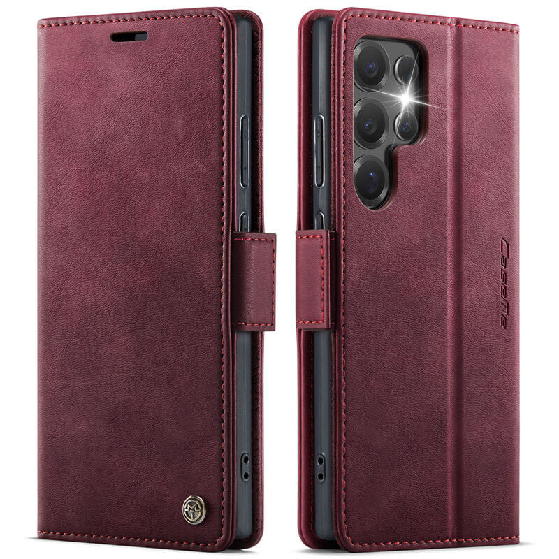 CaseMe Samsung Galaxy S24 Ultra Magnetic Wallet Case with RFID Blocking