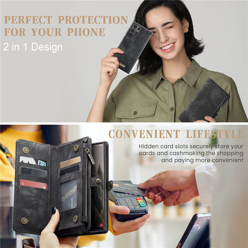 CaseMe Samsung Galaxy S24 Ultra Wallet Case