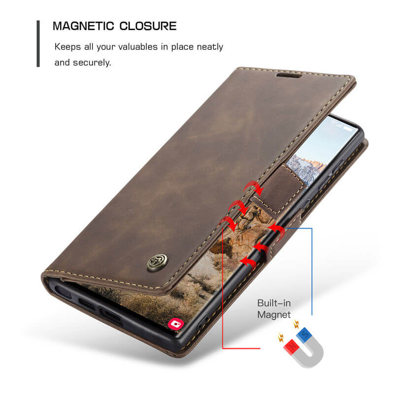 CaseMe Samsung Galaxy S24 Ultra Wallet Case