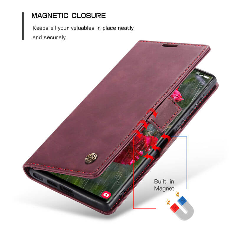 CaseMe Samsung Galaxy S24 Ultra Wallet Case