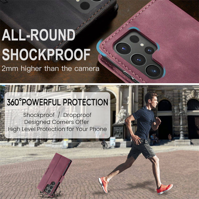CaseMe Samsung Galaxy S24 Ultra Wallet Case