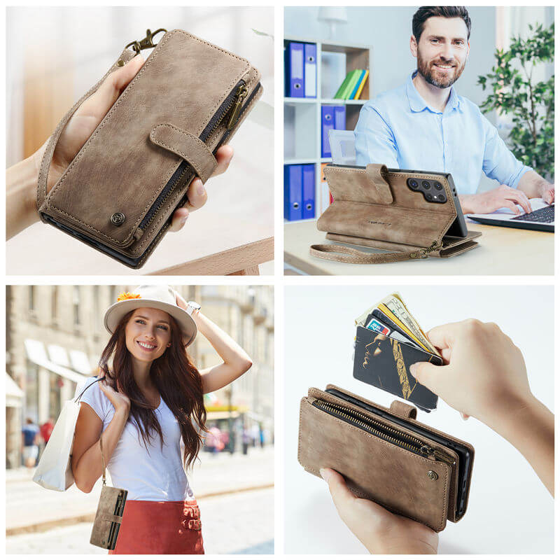 CaseMe Samsung Galaxy S24 Ultra Wallet Case