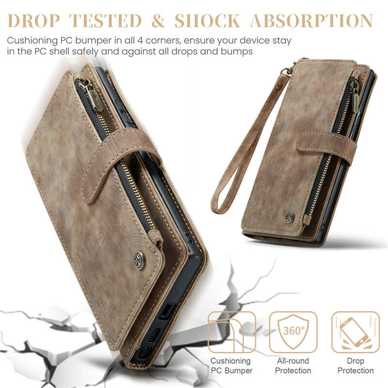 CaseMe Samsung Galaxy S24 Ultra Wallet Case