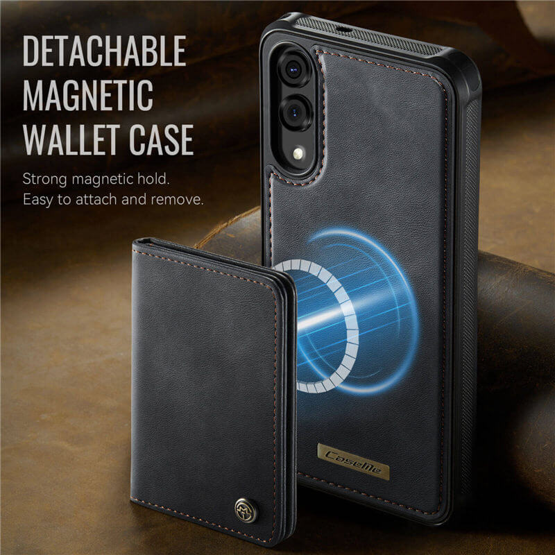 CaseMe Samsung Galaxy S25 Edge 2-in-1 Magnetic Wallet Case