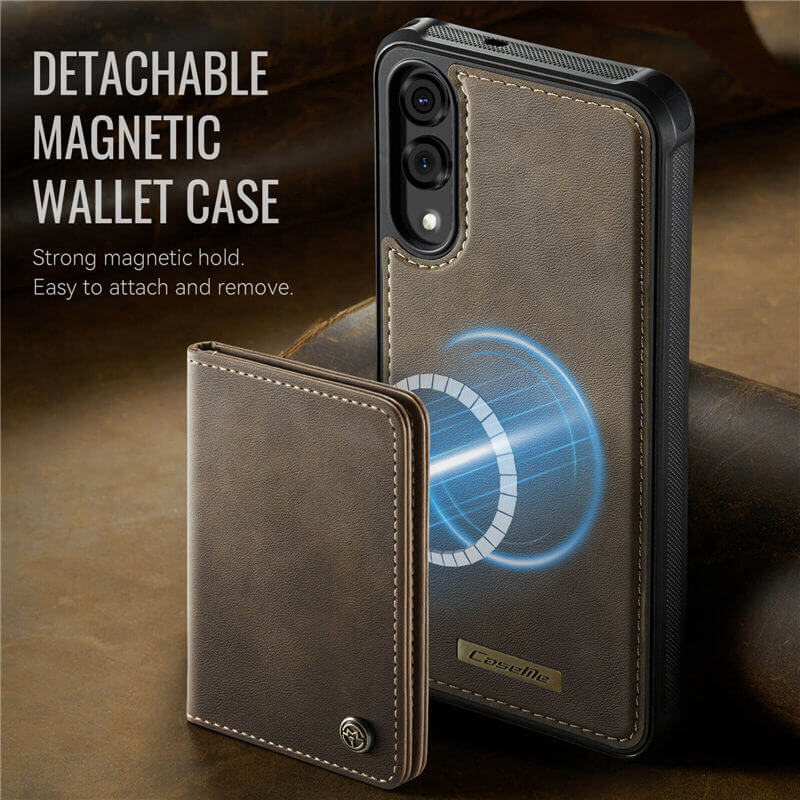 CaseMe Samsung Galaxy S25 Edge 2-in-1 Magnetic Wallet Case