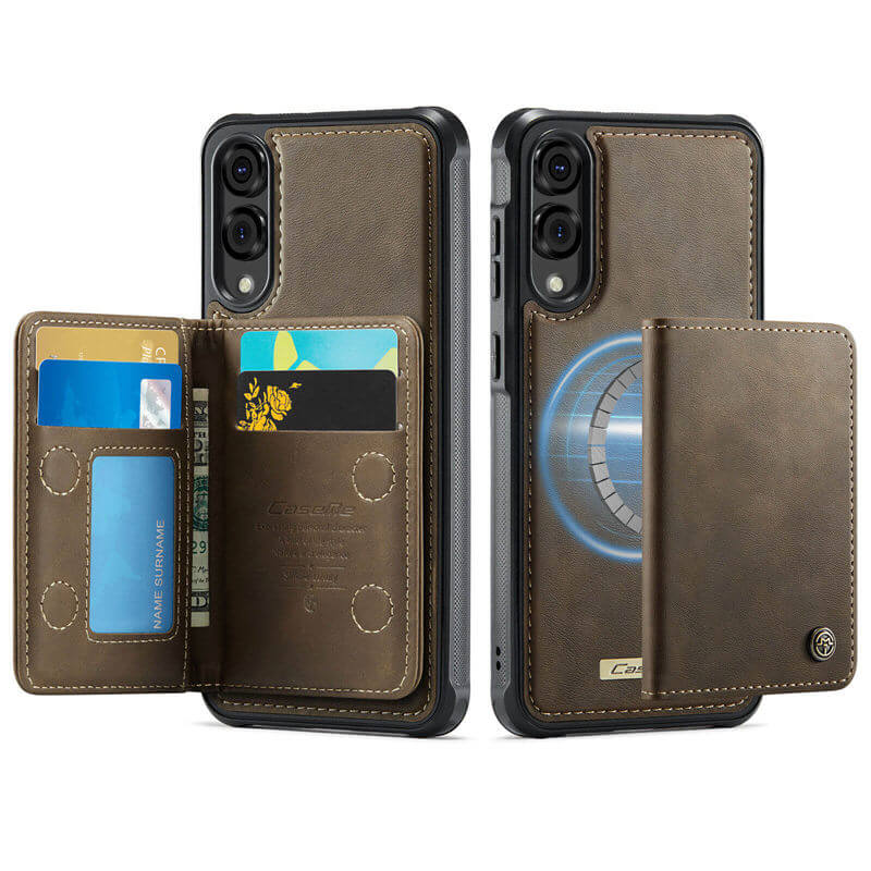CaseMe Samsung Galaxy S25 Edge 2-in-1 Magnetic Wallet Case