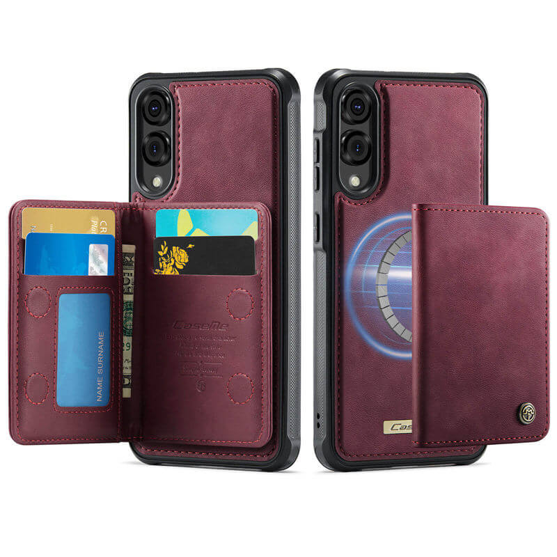 CaseMe Samsung Galaxy S25 Edge 2-in-1 Magnetic Wallet Case