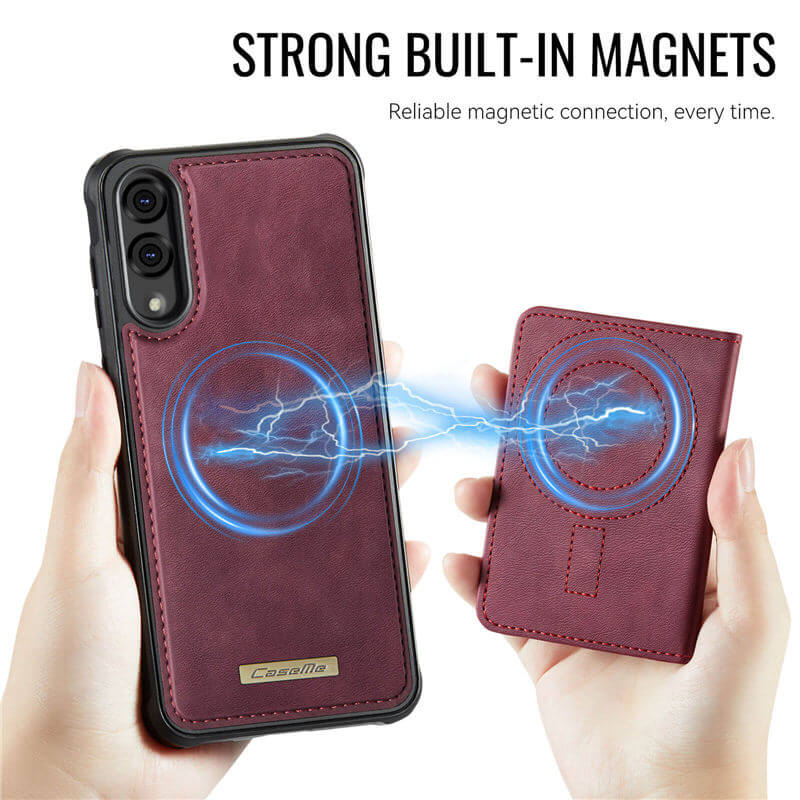 CaseMe Samsung Galaxy S25 Edge 2-in-1 Magnetic Wallet Case