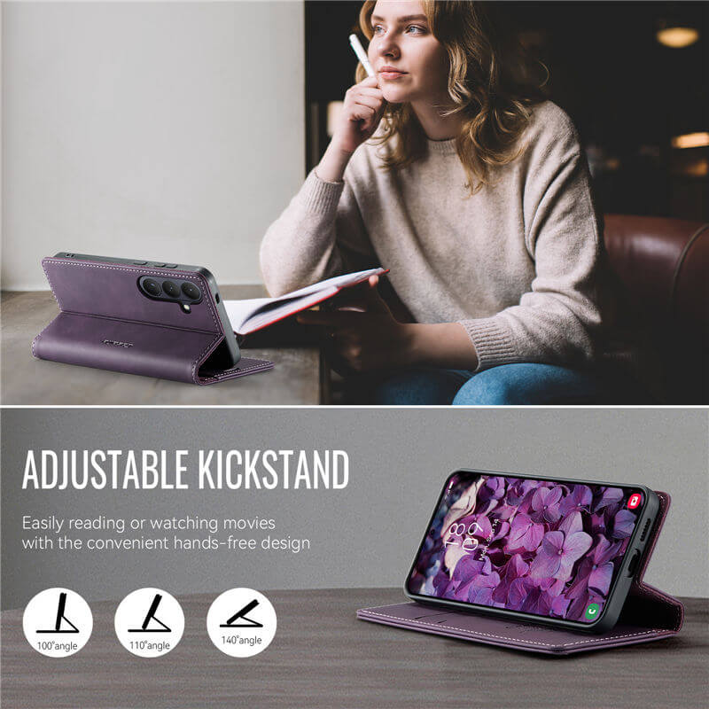 CaseMe Samsung Galaxy S26 RFID Wallet Case