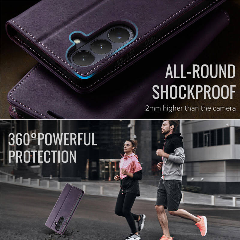 CaseMe Samsung Galaxy S26 RFID Wallet Case