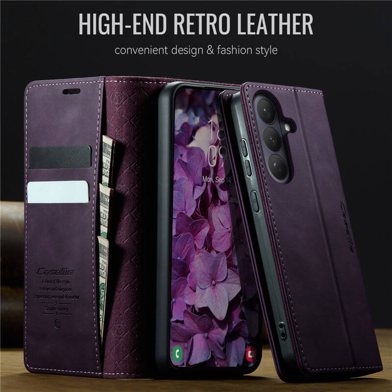 CaseMe Samsung Galaxy S26 RFID Wallet Case