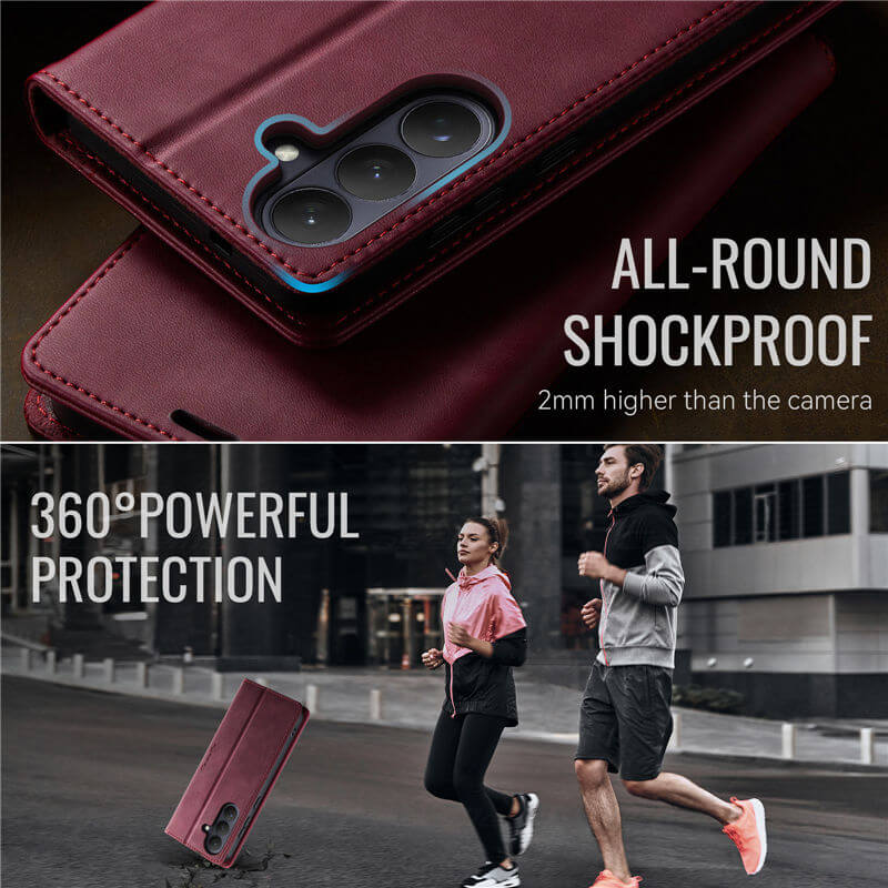 CaseMe Samsung Galaxy S26 RFID Wallet Case