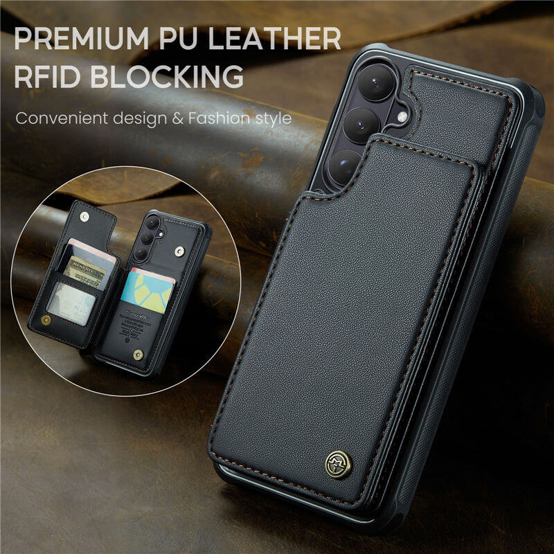 CaseMe Samsung Galaxy S26 Plus RFID Blocking Card Holder Case
