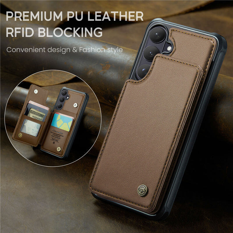 CaseMe Samsung Galaxy S26 Plus RFID Blocking Card Holder Case
