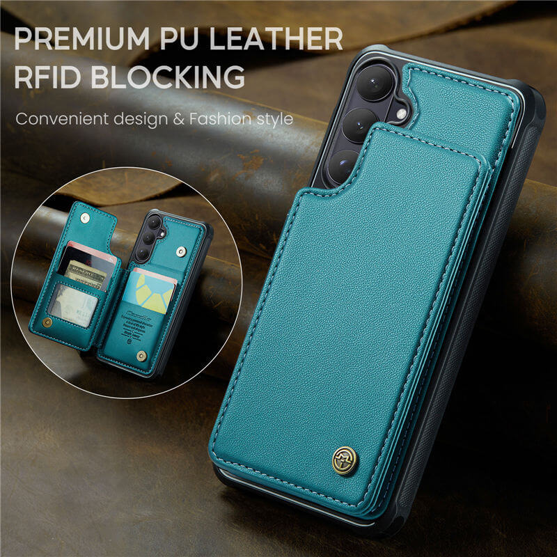 CaseMe Samsung Galaxy S26 Plus RFID Blocking Card Holder Case
