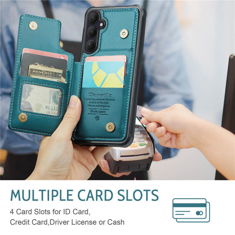 CaseMe Samsung Galaxy S26 Plus RFID Blocking Card Holder Case