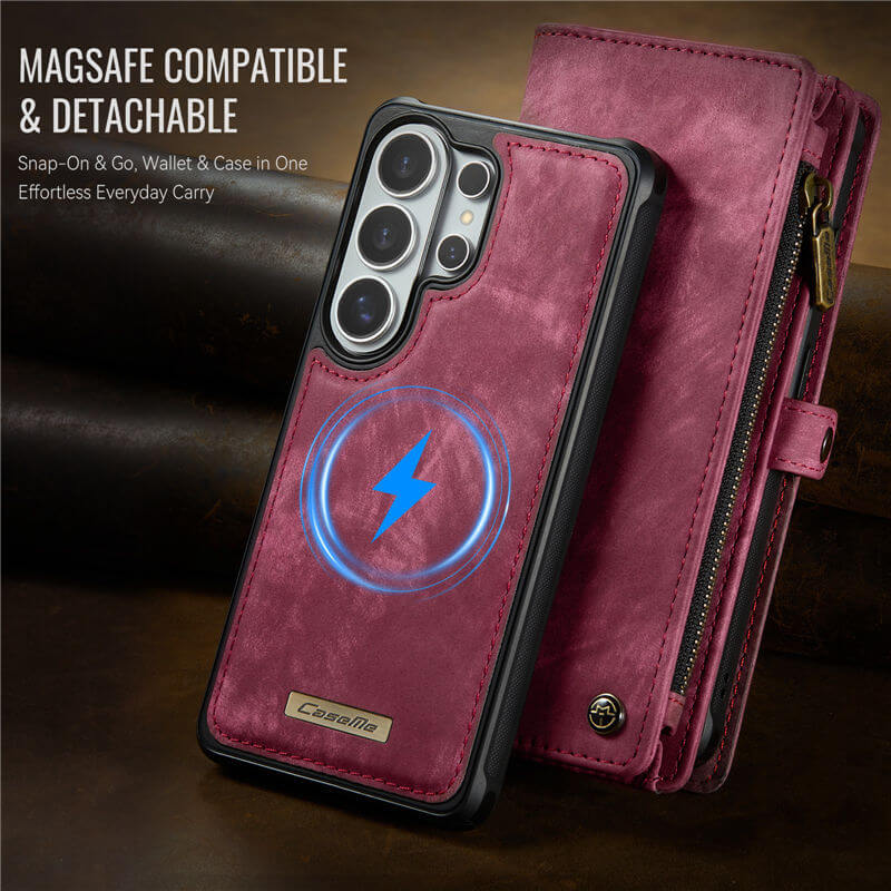 CaseMe Samsung Galaxy S26 Ultra 2-in-1 Magnetic RFID Wallet Case