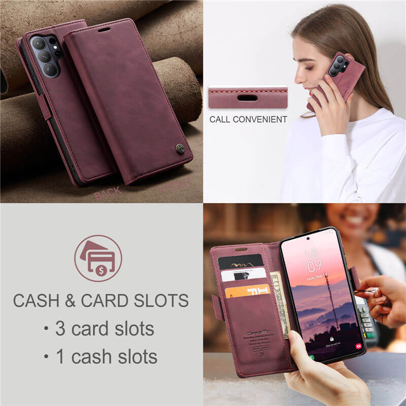 CaseMe Galaxy S26 Ultra Wallet Case