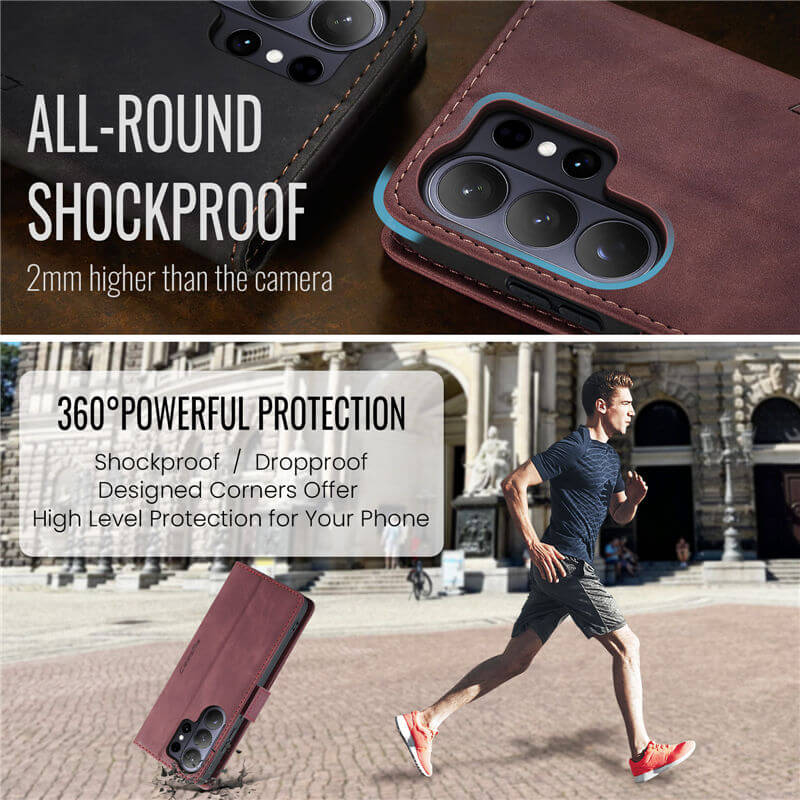 CaseMe Galaxy S26 Ultra Wallet Case