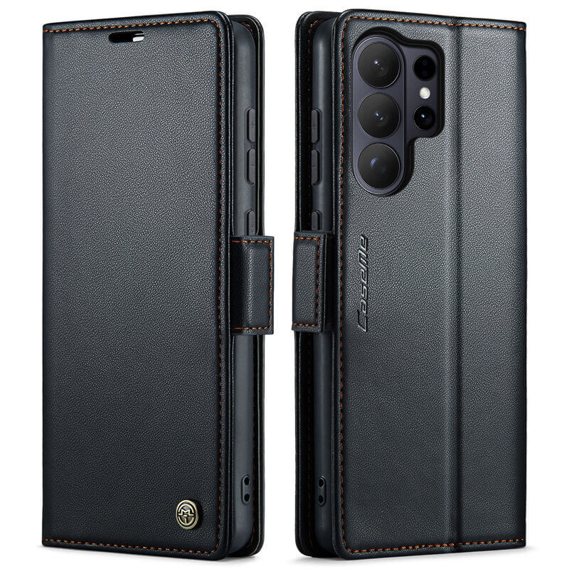 CaseMe Samsung Galaxy S26 Ultra RFID Wallet Case with Wireless Charging