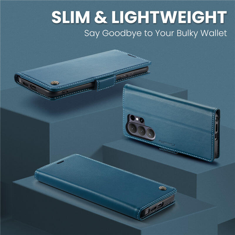 CaseMe Samsung Galaxy S26 Ultra RFID Wallet Case with Wireless Charging