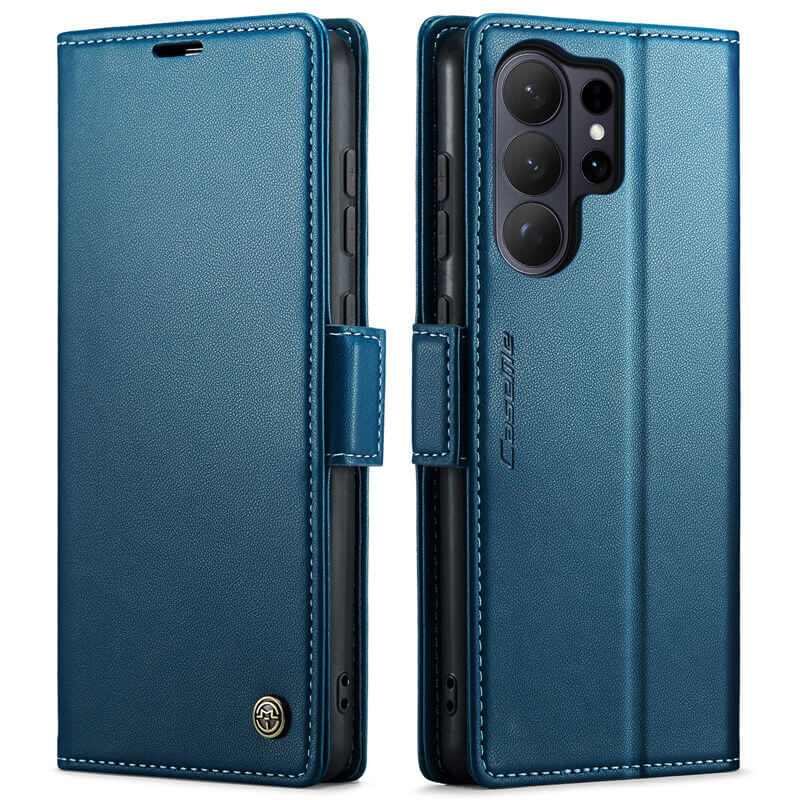 CaseMe Samsung Galaxy S26 Ultra RFID Wallet Case with Wireless Charging