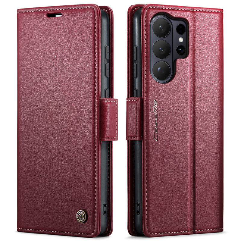 CaseMe Samsung Galaxy S26 Ultra RFID Wallet Case with Wireless Charging