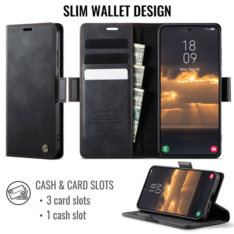CaseMe Samsung Galaxy S26 Ultra RFID Wallet Case
