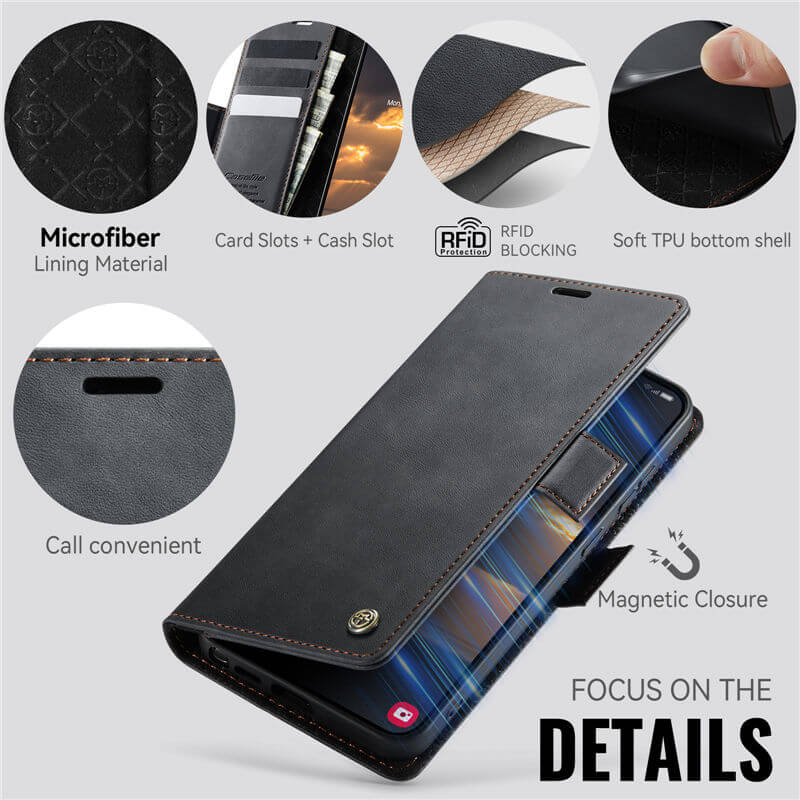 CaseMe Samsung Galaxy S26 Ultra RFID Wallet Case