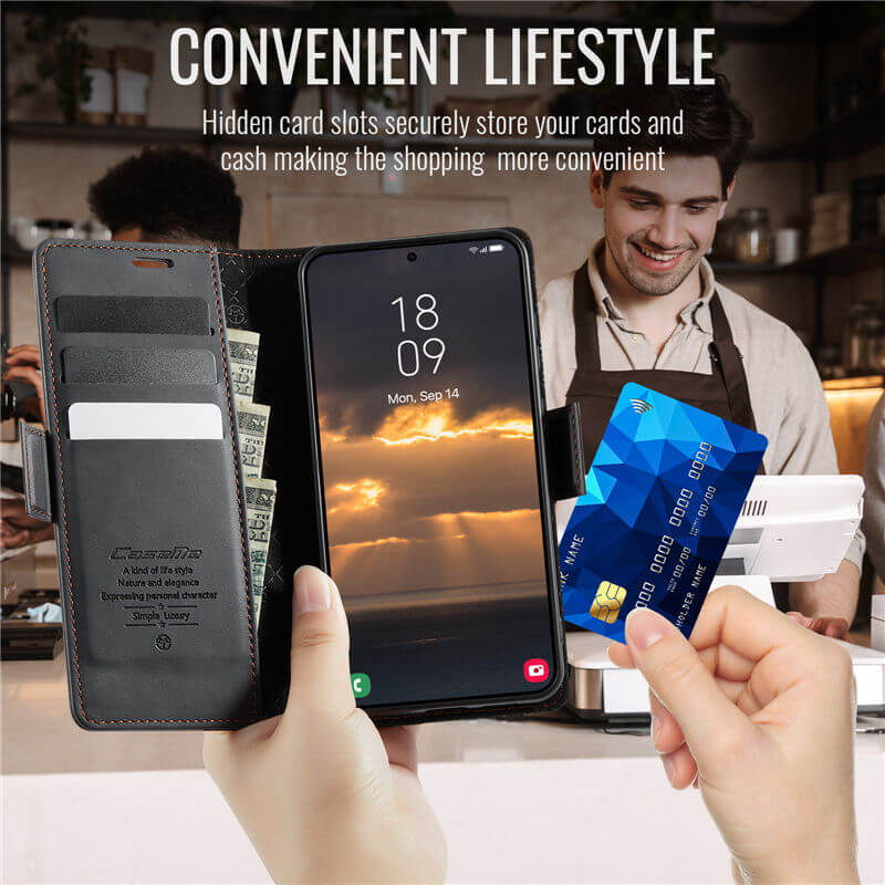 CaseMe Samsung Galaxy S26 Ultra RFID Wallet Case