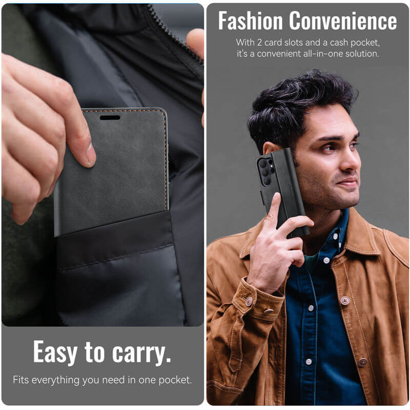 CaseMe Samsung Galaxy S26 Ultra RFID Wallet Case