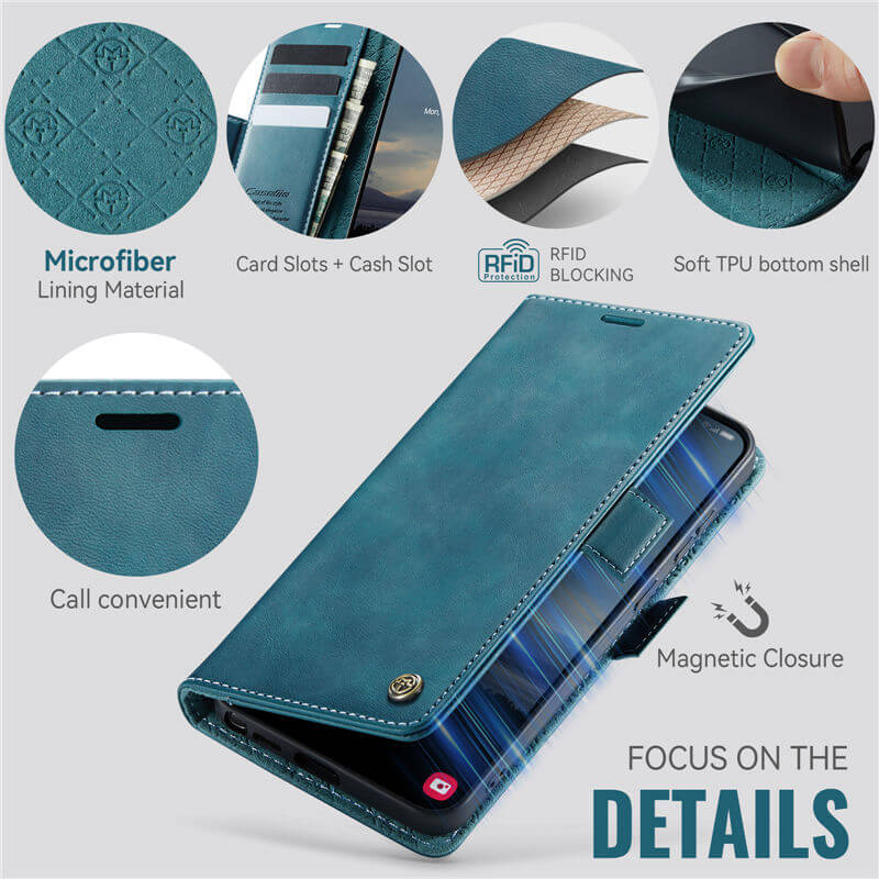 CaseMe Samsung Galaxy S26 Ultra RFID Wallet Case