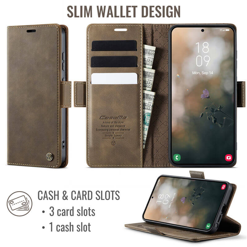 CaseMe Samsung Galaxy S26 Ultra RFID Wallet Case
